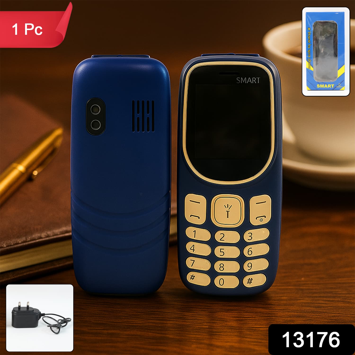 Compact Keypad Feature Mobile Phone - (1 Pc) — image 1