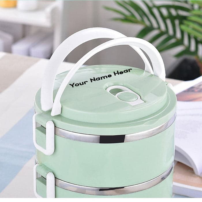 Customized Multi Layer Stainless Steel Hot Lunch Box (4 Layer) — image 1