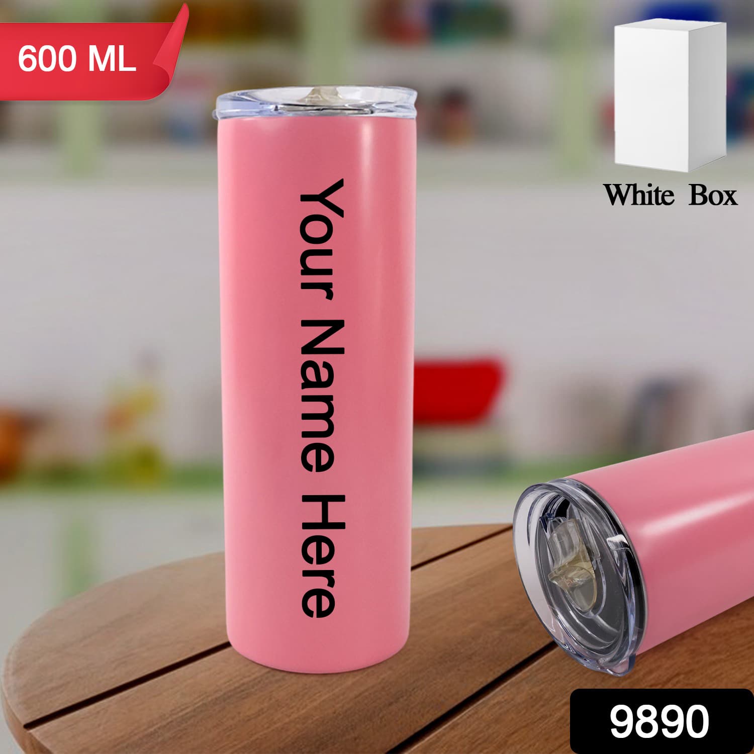 Customize Stainless Steel Travel Mug (600ml Approx) — image 1